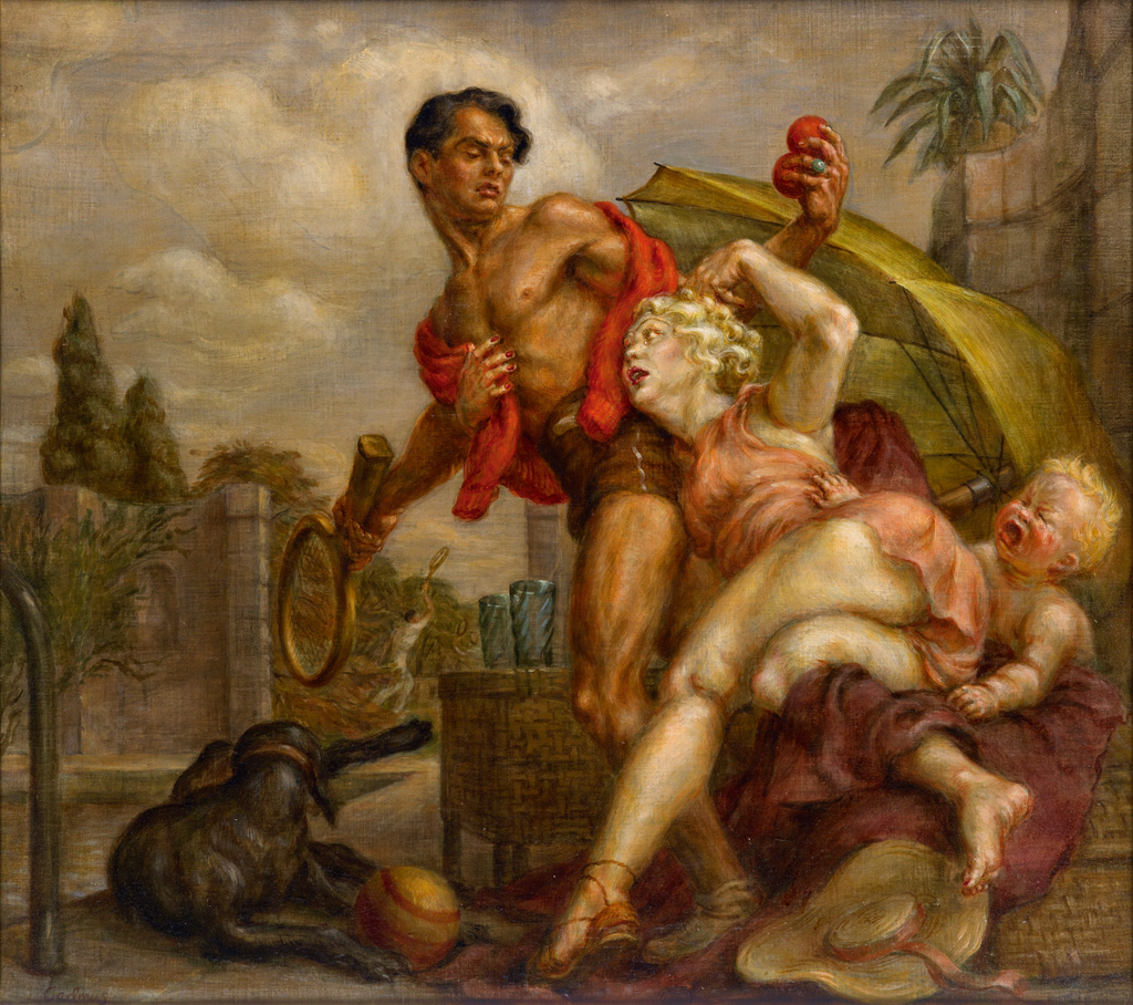 PAUL CADMUS Venus and Adonis.